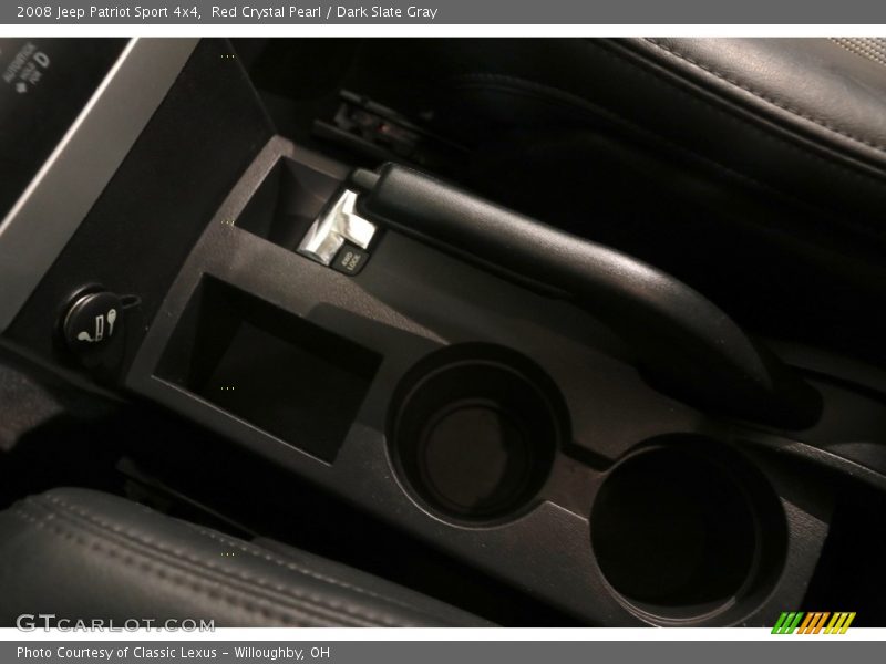 Red Crystal Pearl / Dark Slate Gray 2008 Jeep Patriot Sport 4x4