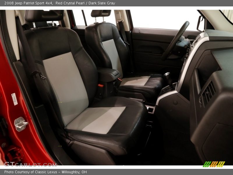 Red Crystal Pearl / Dark Slate Gray 2008 Jeep Patriot Sport 4x4