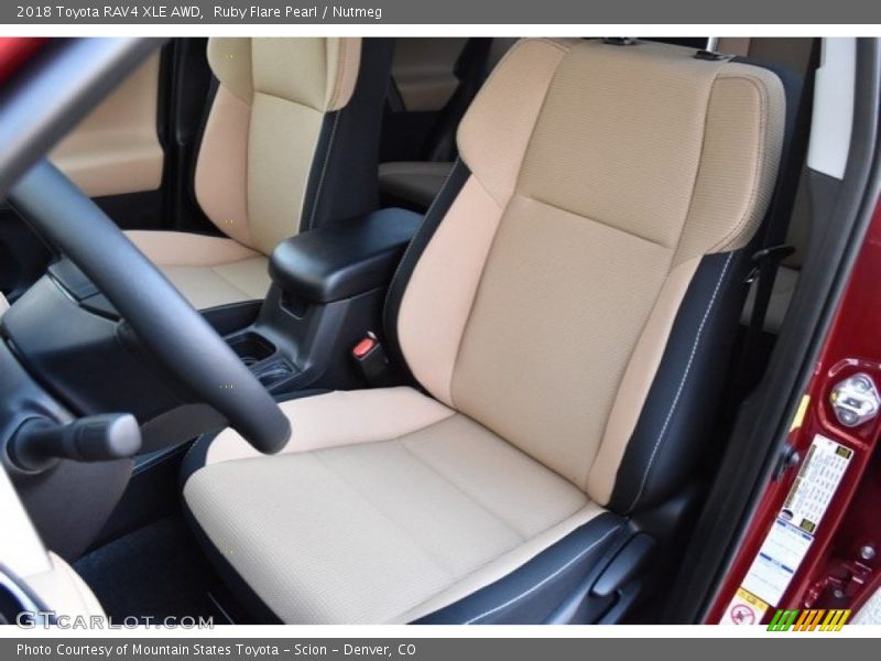 Ruby Flare Pearl / Nutmeg 2018 Toyota RAV4 XLE AWD