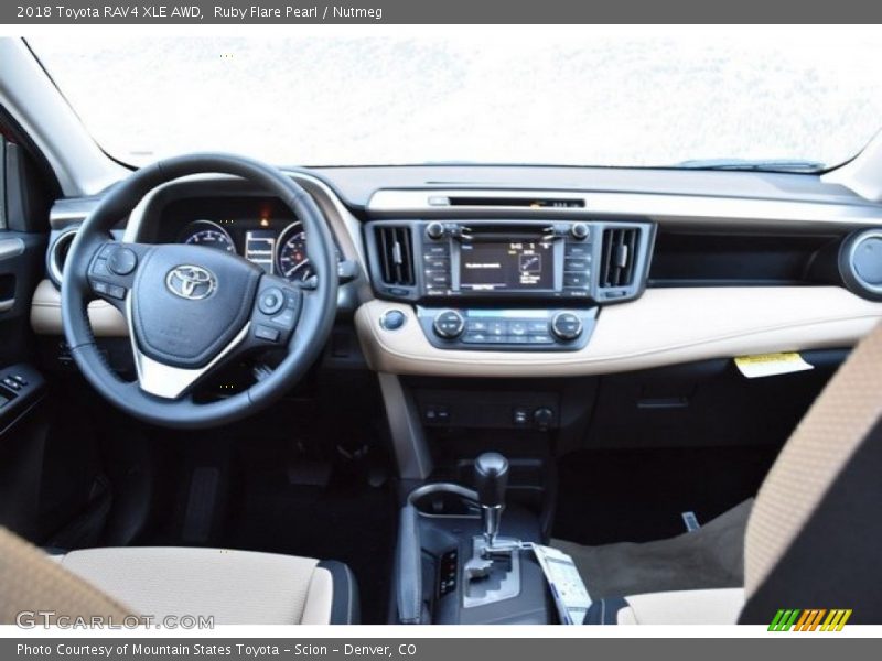 Ruby Flare Pearl / Nutmeg 2018 Toyota RAV4 XLE AWD