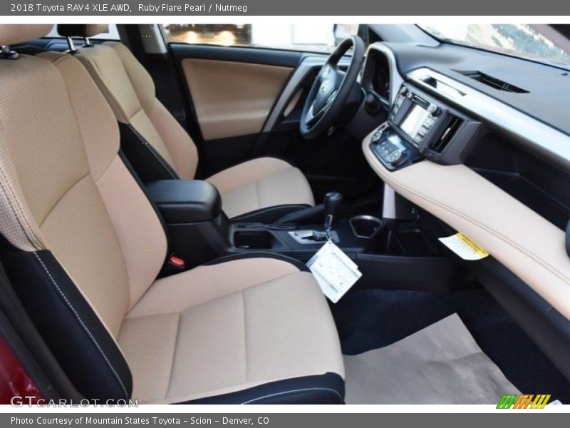 Ruby Flare Pearl / Nutmeg 2018 Toyota RAV4 XLE AWD