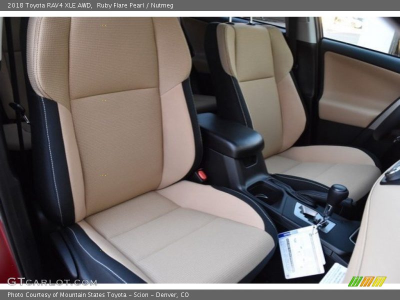 Ruby Flare Pearl / Nutmeg 2018 Toyota RAV4 XLE AWD