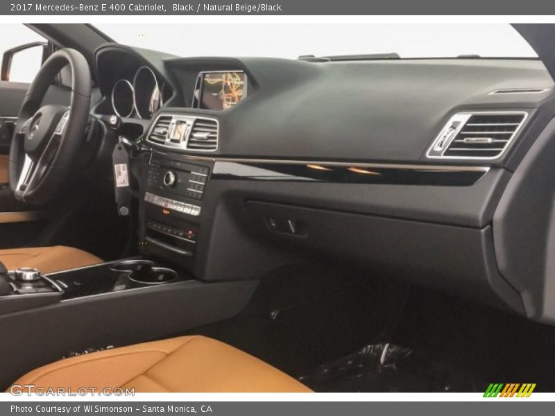 Black / Natural Beige/Black 2017 Mercedes-Benz E 400 Cabriolet