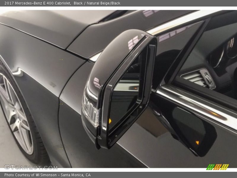 Black / Natural Beige/Black 2017 Mercedes-Benz E 400 Cabriolet