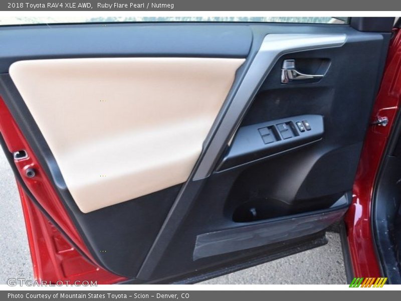 Ruby Flare Pearl / Nutmeg 2018 Toyota RAV4 XLE AWD