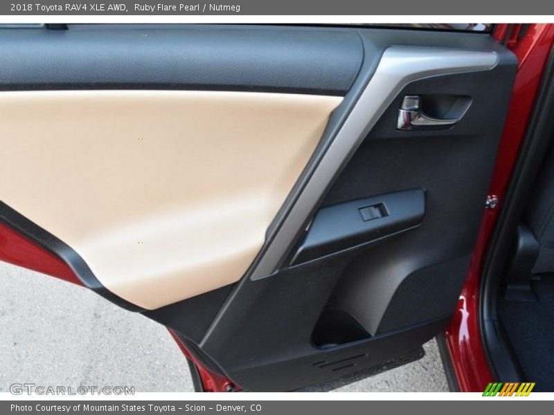 Ruby Flare Pearl / Nutmeg 2018 Toyota RAV4 XLE AWD