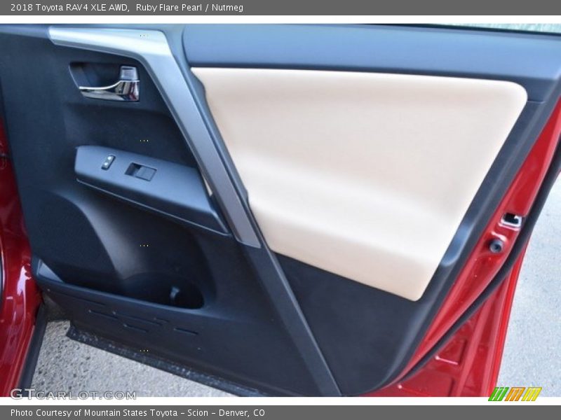 Ruby Flare Pearl / Nutmeg 2018 Toyota RAV4 XLE AWD