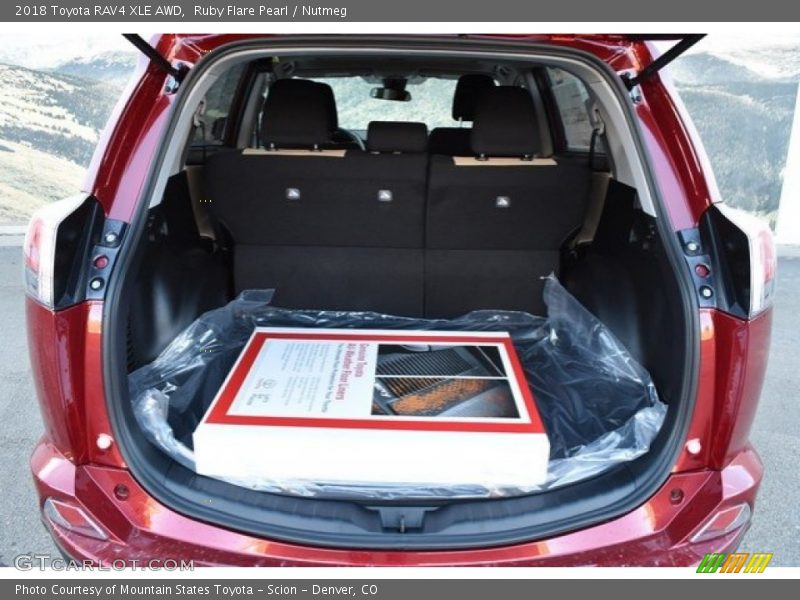 Ruby Flare Pearl / Nutmeg 2018 Toyota RAV4 XLE AWD