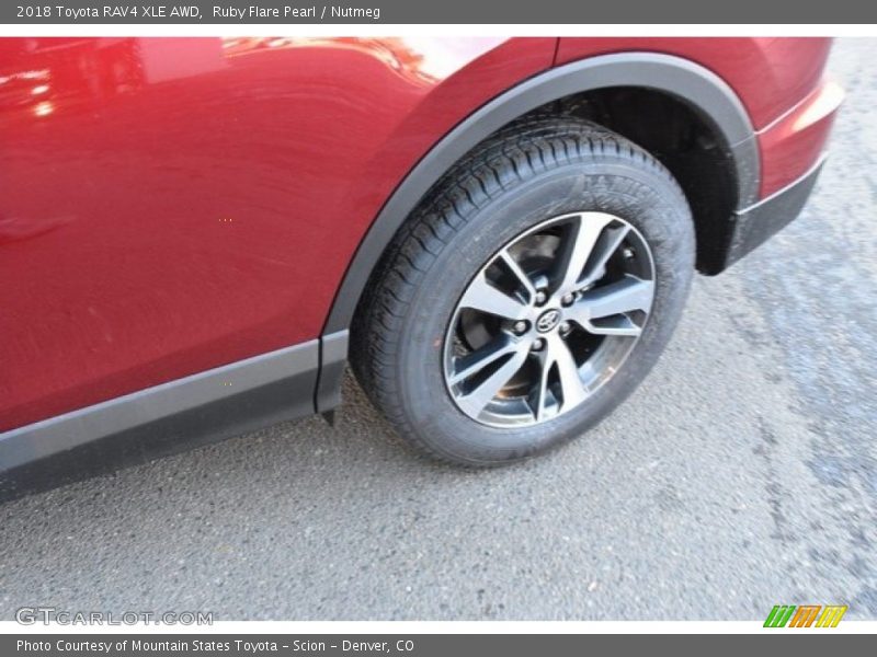 Ruby Flare Pearl / Nutmeg 2018 Toyota RAV4 XLE AWD