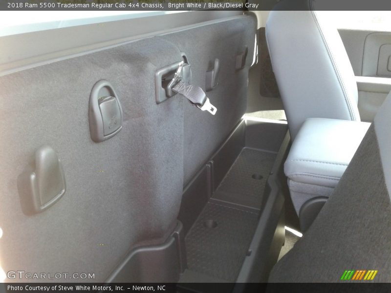 Bright White / Black/Diesel Gray 2018 Ram 5500 Tradesman Regular Cab 4x4 Chassis