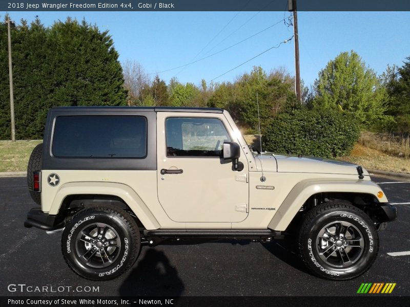 Gobi / Black 2018 Jeep Wrangler Freedom Edition 4x4