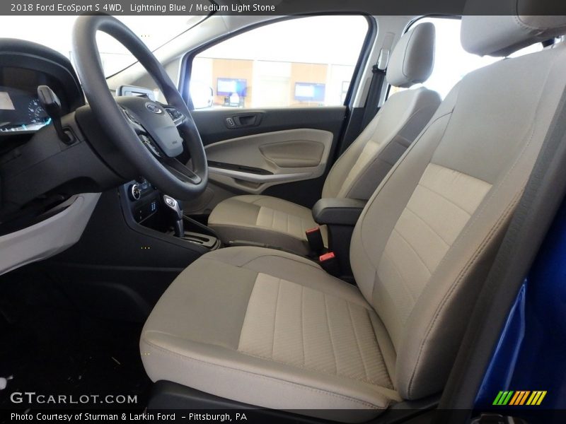 Front Seat of 2018 EcoSport S 4WD