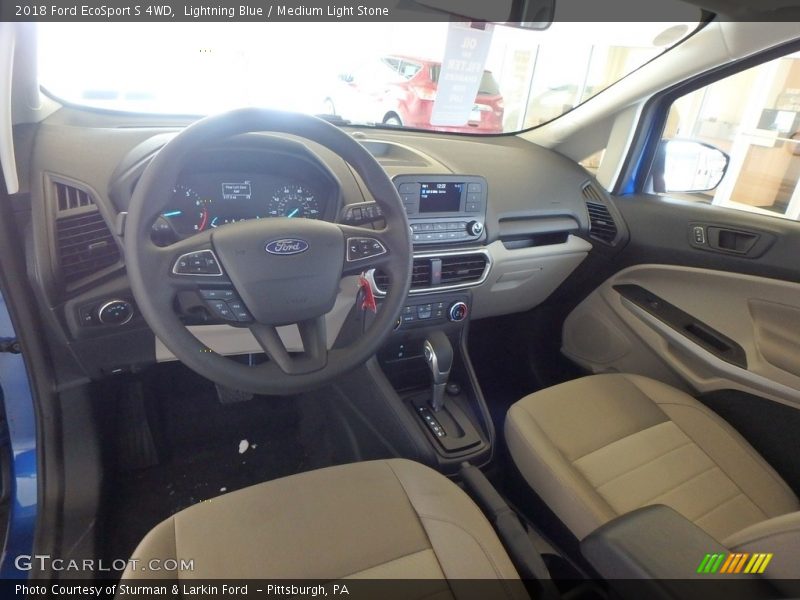 Dashboard of 2018 EcoSport S 4WD