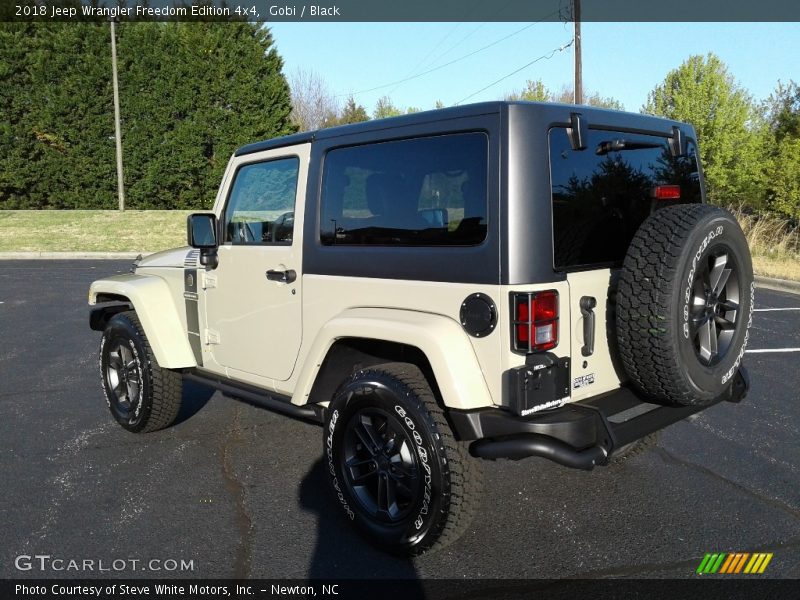 Gobi / Black 2018 Jeep Wrangler Freedom Edition 4x4