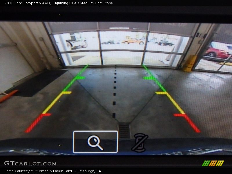 Lightning Blue / Medium Light Stone 2018 Ford EcoSport S 4WD
