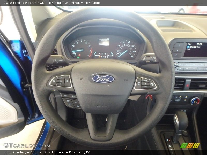  2018 EcoSport S 4WD Steering Wheel