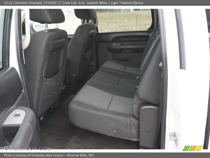 Summit White / Light Titanium/Ebony 2010 Chevrolet Silverado 2500HD LT Crew Cab 4x4