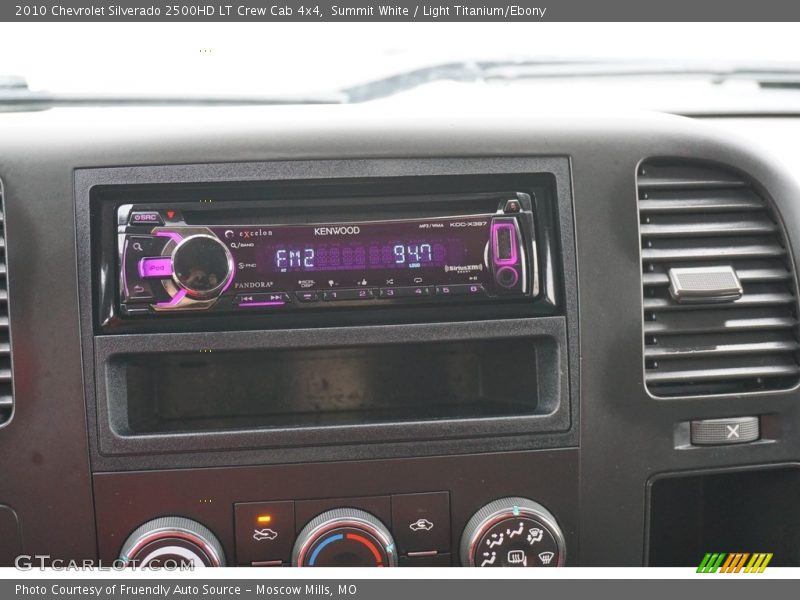 Summit White / Light Titanium/Ebony 2010 Chevrolet Silverado 2500HD LT Crew Cab 4x4
