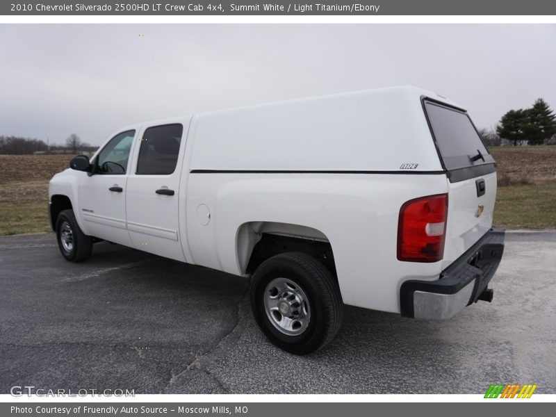 Summit White / Light Titanium/Ebony 2010 Chevrolet Silverado 2500HD LT Crew Cab 4x4