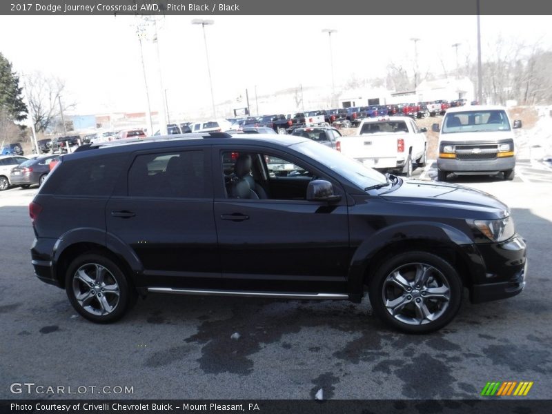 Pitch Black / Black 2017 Dodge Journey Crossroad AWD