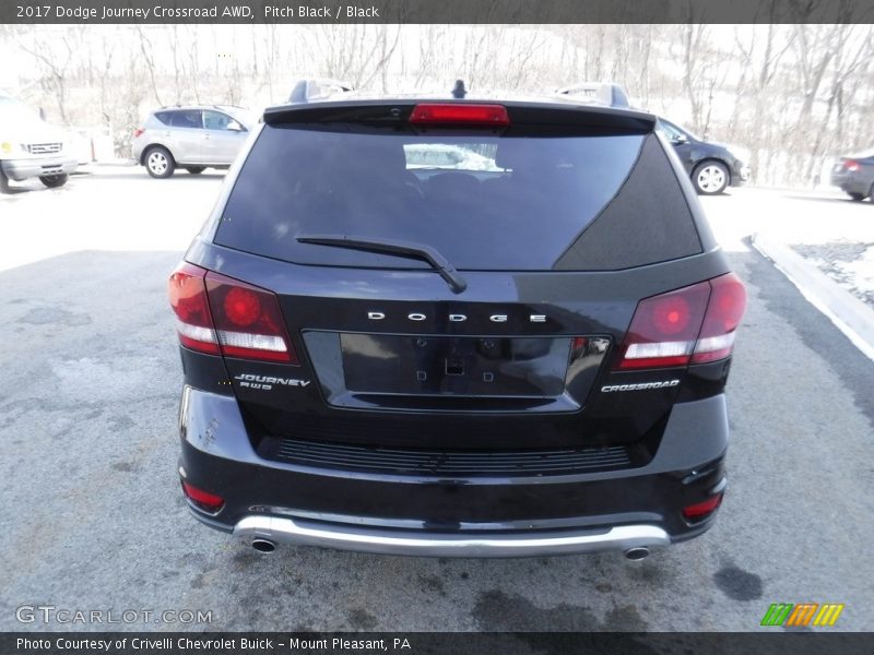Pitch Black / Black 2017 Dodge Journey Crossroad AWD