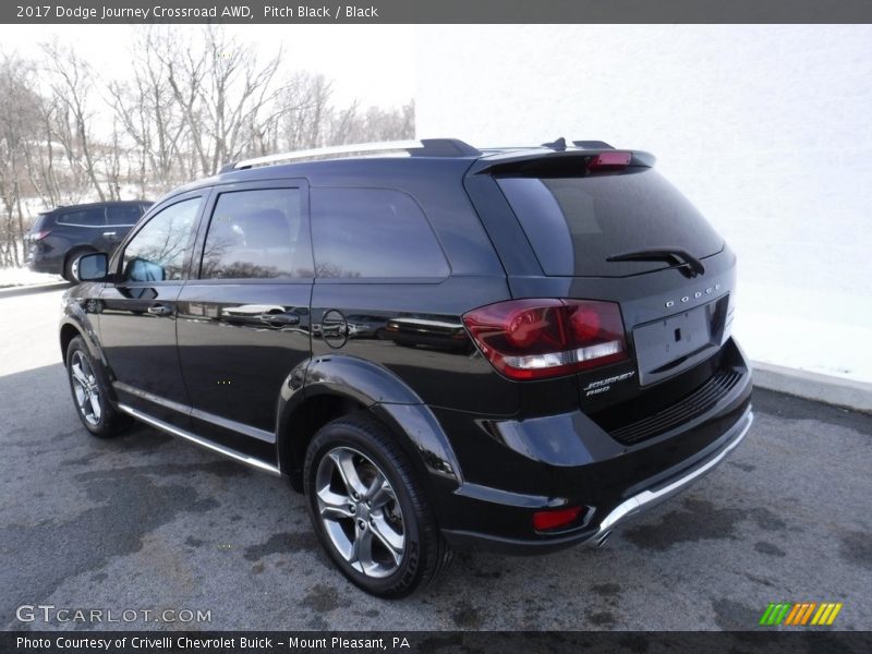 Pitch Black / Black 2017 Dodge Journey Crossroad AWD