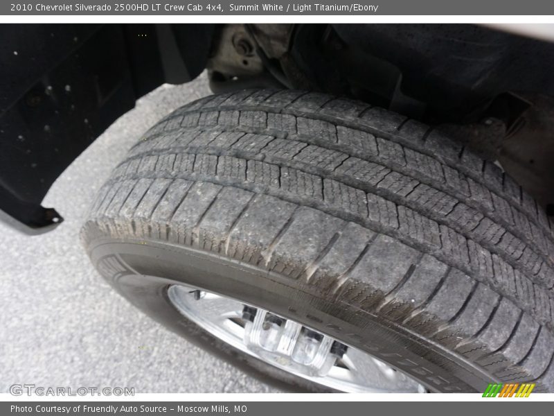 Summit White / Light Titanium/Ebony 2010 Chevrolet Silverado 2500HD LT Crew Cab 4x4