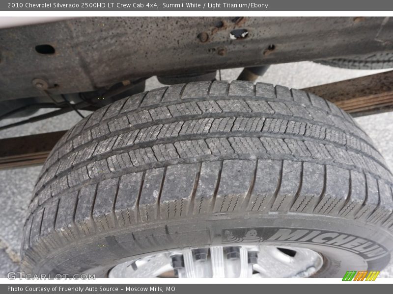 Summit White / Light Titanium/Ebony 2010 Chevrolet Silverado 2500HD LT Crew Cab 4x4