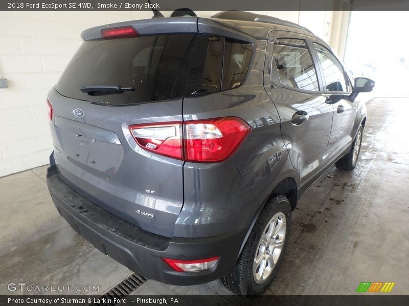 Smoke / Ebony Black 2018 Ford EcoSport SE 4WD