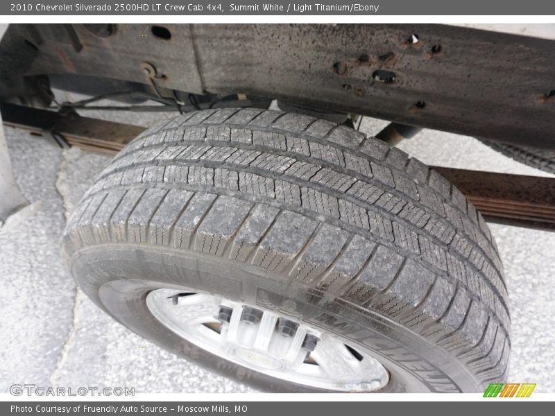 Summit White / Light Titanium/Ebony 2010 Chevrolet Silverado 2500HD LT Crew Cab 4x4