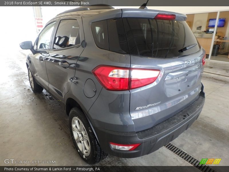 Smoke / Ebony Black 2018 Ford EcoSport SE 4WD