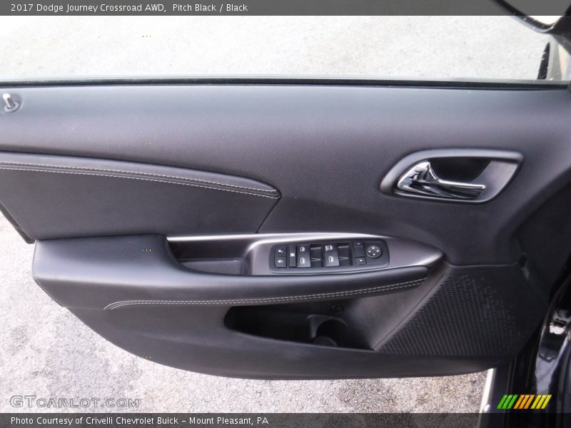 Pitch Black / Black 2017 Dodge Journey Crossroad AWD