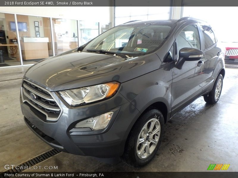 Smoke / Ebony Black 2018 Ford EcoSport SE 4WD