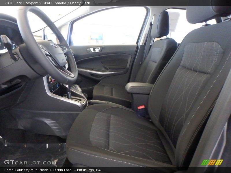 Smoke / Ebony Black 2018 Ford EcoSport SE 4WD