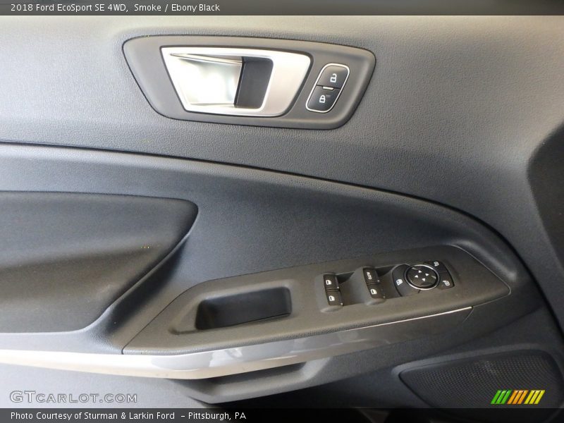 Smoke / Ebony Black 2018 Ford EcoSport SE 4WD