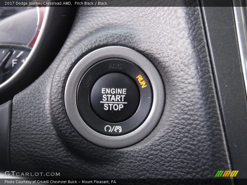 Pitch Black / Black 2017 Dodge Journey Crossroad AWD