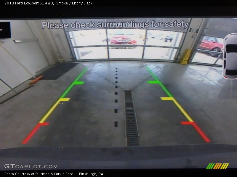 Smoke / Ebony Black 2018 Ford EcoSport SE 4WD