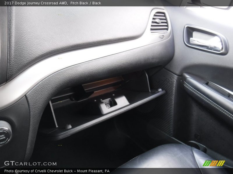 Pitch Black / Black 2017 Dodge Journey Crossroad AWD