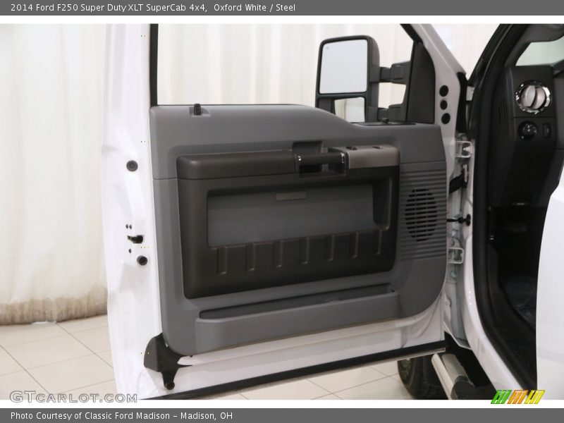 Oxford White / Steel 2014 Ford F250 Super Duty XLT SuperCab 4x4