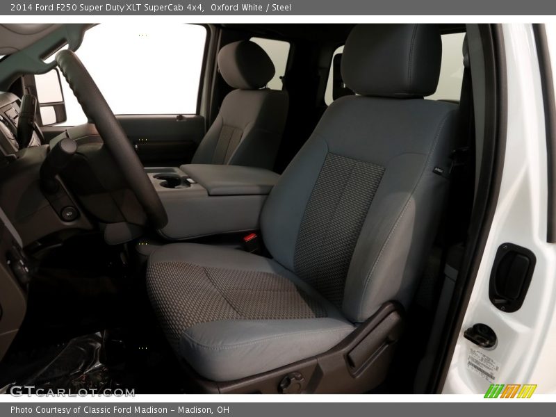 Oxford White / Steel 2014 Ford F250 Super Duty XLT SuperCab 4x4
