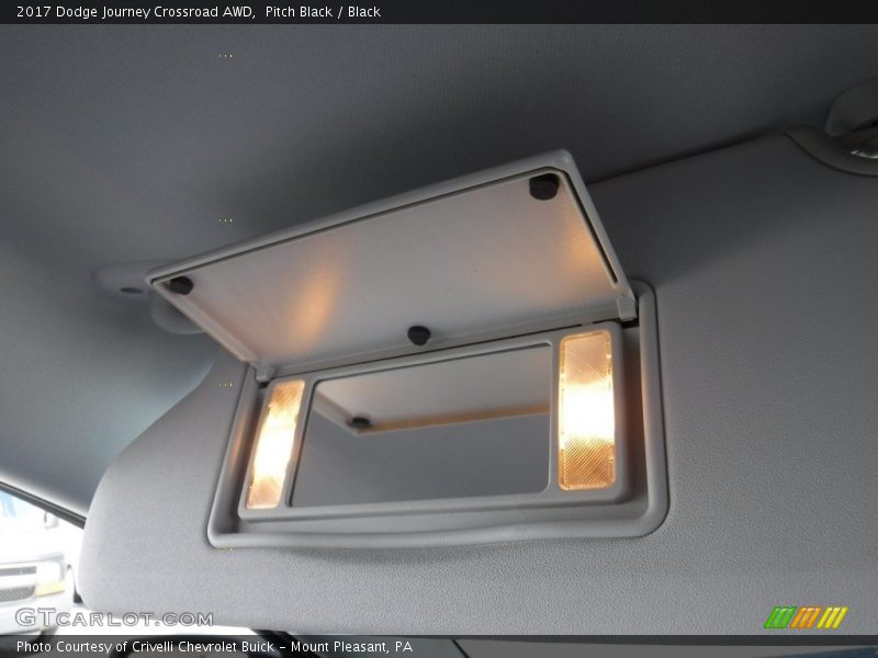 Pitch Black / Black 2017 Dodge Journey Crossroad AWD