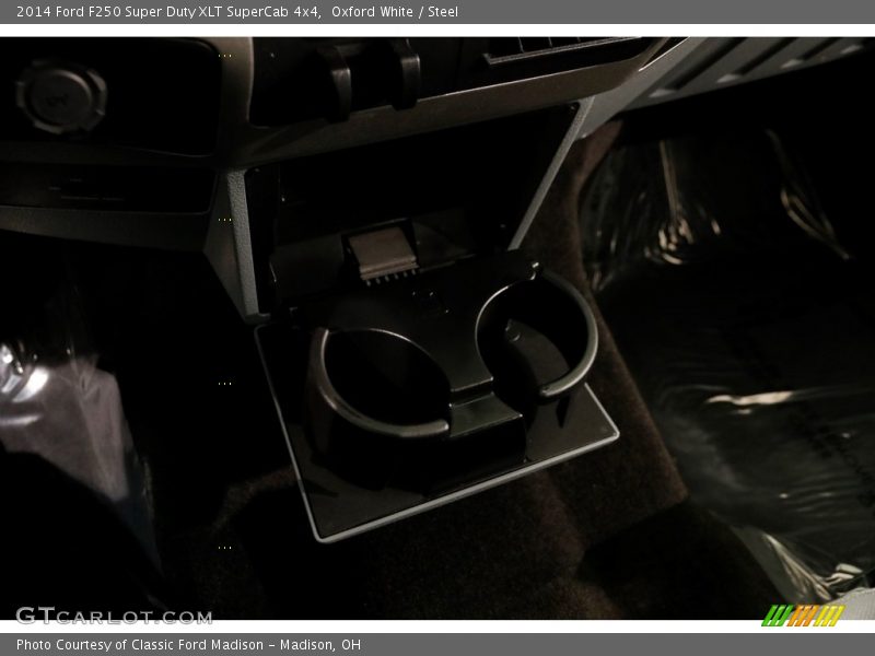 Oxford White / Steel 2014 Ford F250 Super Duty XLT SuperCab 4x4