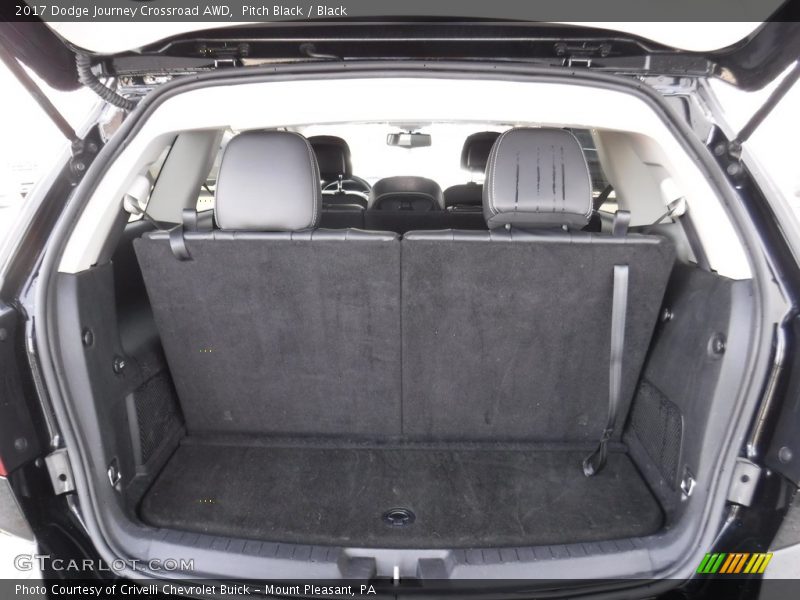 Pitch Black / Black 2017 Dodge Journey Crossroad AWD