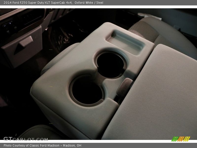 Oxford White / Steel 2014 Ford F250 Super Duty XLT SuperCab 4x4
