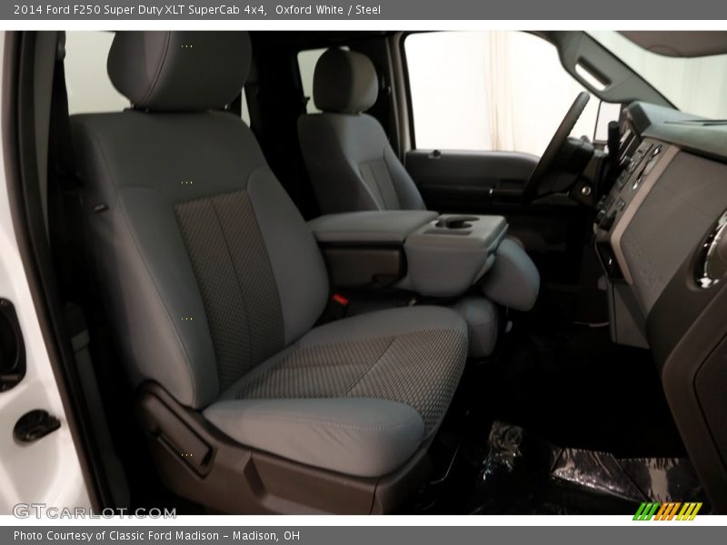 Oxford White / Steel 2014 Ford F250 Super Duty XLT SuperCab 4x4