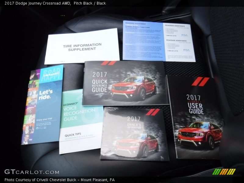 Pitch Black / Black 2017 Dodge Journey Crossroad AWD