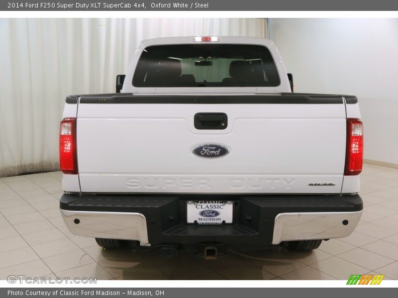 Oxford White / Steel 2014 Ford F250 Super Duty XLT SuperCab 4x4