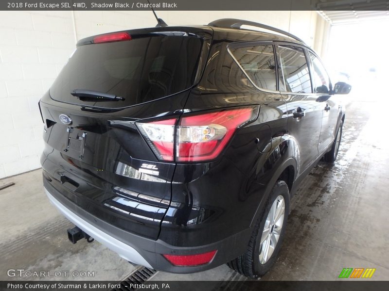 Shadow Black / Charcoal Black 2018 Ford Escape SEL 4WD