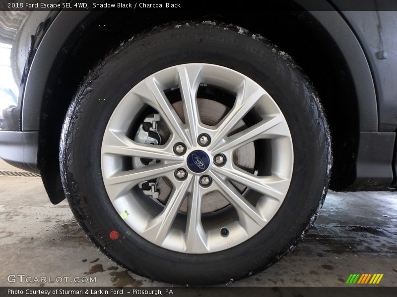 Shadow Black / Charcoal Black 2018 Ford Escape SEL 4WD