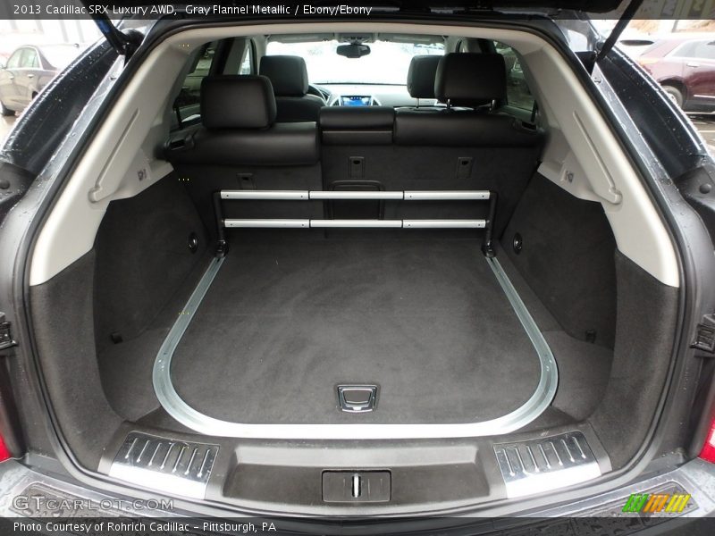 Gray Flannel Metallic / Ebony/Ebony 2013 Cadillac SRX Luxury AWD